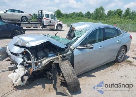 2017 Chevrolet Malibu 1Lt из США, поврежденный, VIN 1G1ZE5ST3HF151333